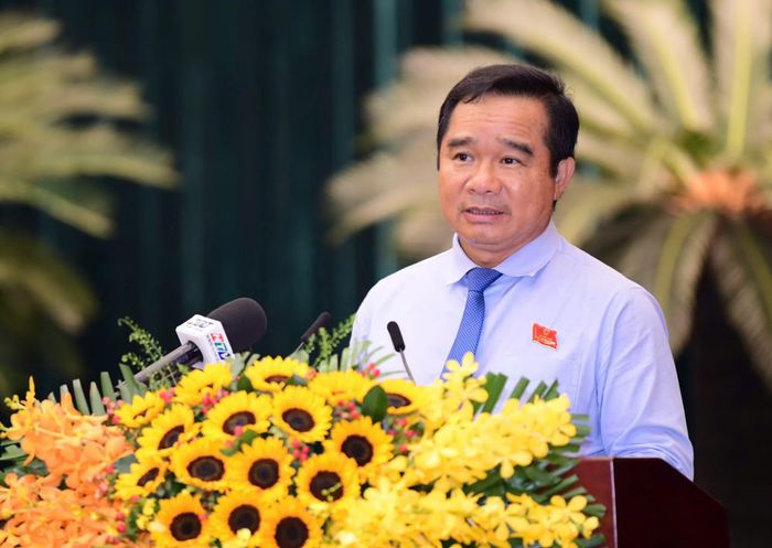 Đồng chí Nguyễn Văn Được, Uỷ viên Trung ương Đảng, Phó Bí thư Thành uỷ, Chủ tịch UBND TP Hồ Chí Minh.