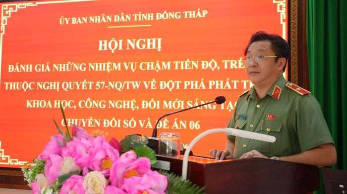 Thiếu tướng Lâm Phước Nguyên, Giám đốc Công an tỉnh Đồng Tháp.