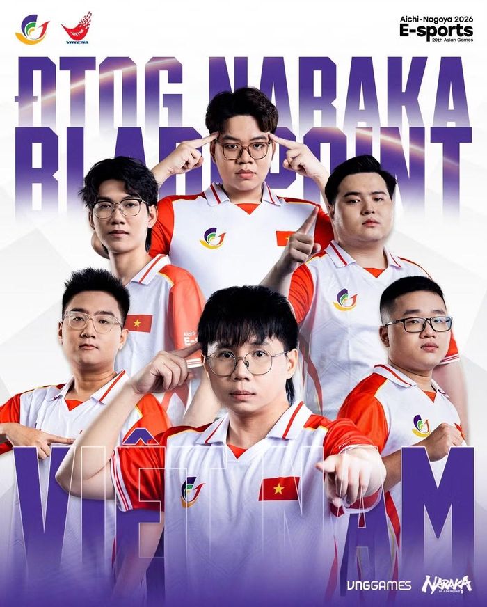 Đội tuyển Quốc gia NARAKA: Bladepoint Việt Nam.