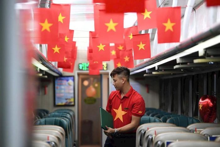 Ngành đường sắt tăng mức phí trả vé tàu Tết Nguyên đán Đinh Mùi 2027 nhằm hạn chế tình trạng đầu cơ. Ảnh minh họa
