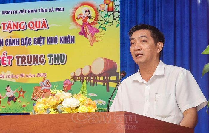  Ông Bùi Minh Hải, Phó Chủ tịch Uỷ ban MTTQ Việt Nam tỉnh Cà Mau, khẳng định, Uỷ ban MTTQ Việt Nam tỉnh Cà Mau sẽ tiếp tục vận động các nguồn lực xã hội chung tay chăm lo cho thiếu nhi, nhất là các em có hoàn cảnh khó khăn.