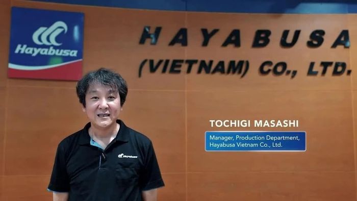 Ông Tochigi Masashi - Giám đốc Sản xuất Hayabusa.