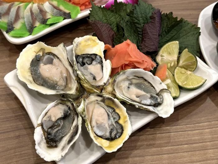 Hàu là một trong những thực phẩm giàu kẽm nổi bật