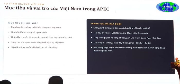 Các nội dung cần thiết truyền thông Năm APEC Việt Nam 2027 đã được trang bị tại chương trình