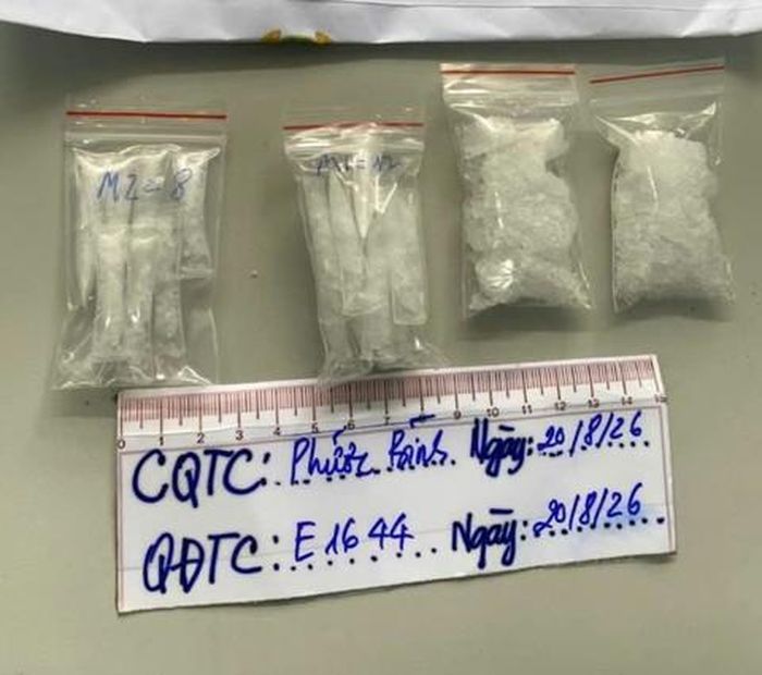 Số ma túy tang vật trong một vụ án