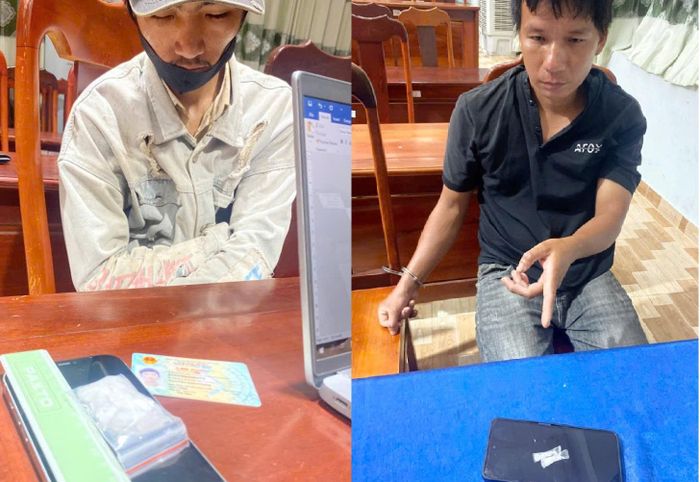 Hai đối tượng bị bắt về hành vi tàng trữ ma túy