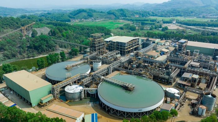 Toàn cảnh nhà máy Núi Pháo. Ảnh: Masan High-Tech Materials.