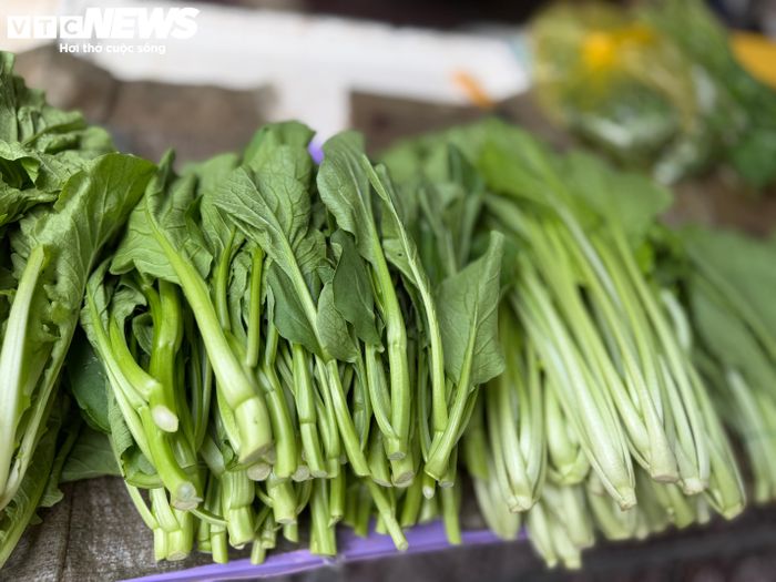Các loại rau cải là mặt hàng tăng giá mạnh nhất trong đợt này.