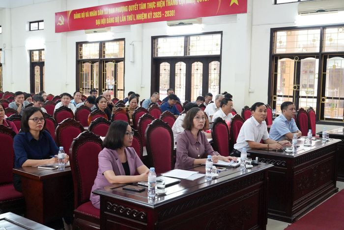 Các đại biểu dự hội nghị. Ảnh: Nga Nguyễn