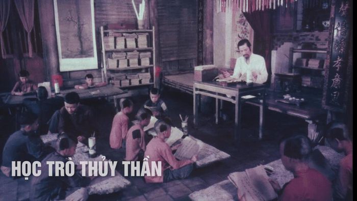 Một phân cảnh trong phim "Học trò thủy thần". Ảnh cắt từ trailer Tuần phim