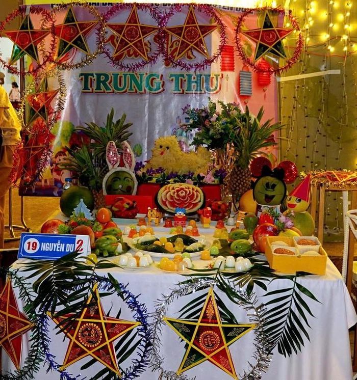 Nhiều hoạt động trải nghiệm Trung thu dành cho trẻ em. Ảnh: Linh Vũ