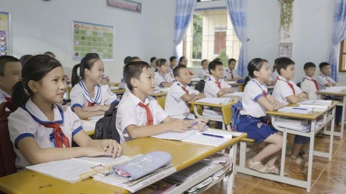 Dinh dưỡng học đường là nền tảng xây dựng thể lực và trí lực cho trẻ. Ảnh: PV