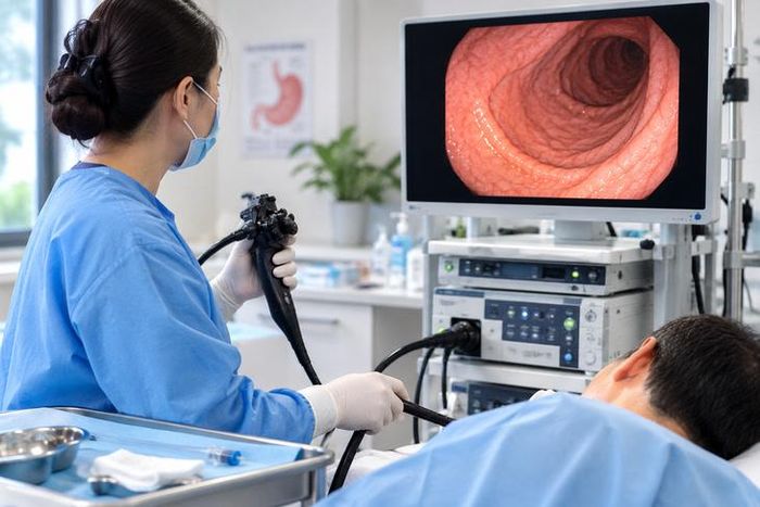 Nội soi dạ dày, tá tràng là các thủ thuật y khoa chuyên sâu, có chỉ định, chống chỉ định, yêu cầu chuẩn bị và những nguy cơ nhất định. Ảnh AI