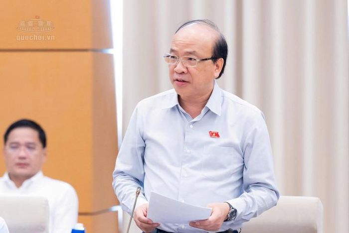 Chủ nhiệm Ủy ban Pháp luật và Tư pháp Phan Chí Hiếu. Ảnh: Media Quốc hội