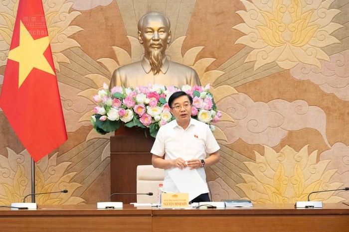 Phó Chủ nhiệm Ủy ban Kinh tế và Tài chính Nguyễn Minh Sơn. Ảnh: Media Quốc hội