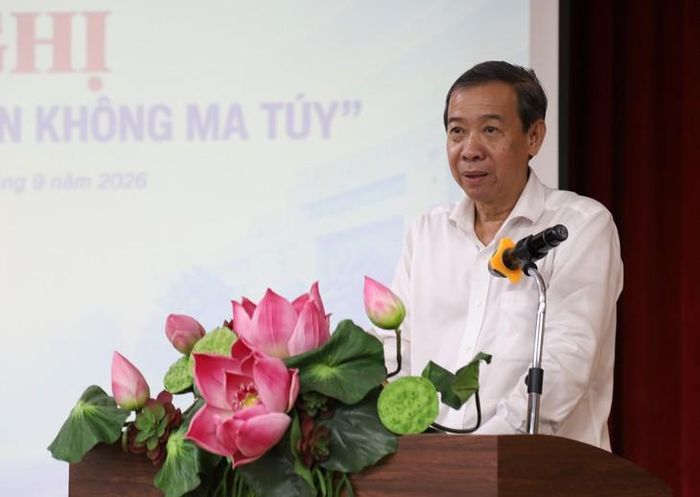 TS.BS Nguyễn Văn Vĩnh Châu - Phó Giám đốc Sở Y tế TPHCM phát biểu tại hội nghị. Ảnh: P.Thương.