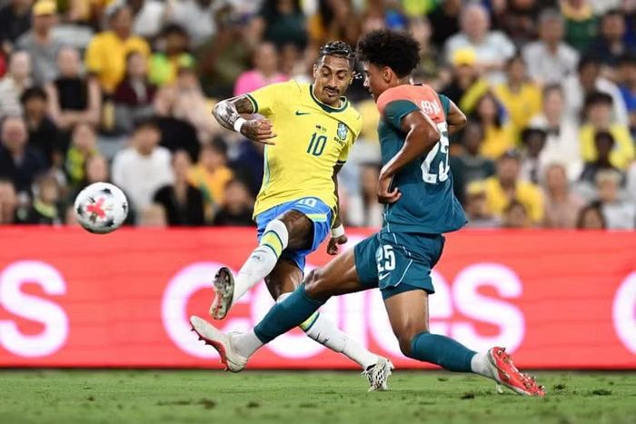 Hàng công bế tắc, Brazil thoát khỏi trận thua bẽ bàng trước Australia (Ảnh: Getty Images)