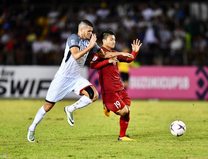  Alvaro Silva từng khoác áo Hà Nội FC trước khi đối đầu tuyển Việt Nam trong màu áo Philippines. 