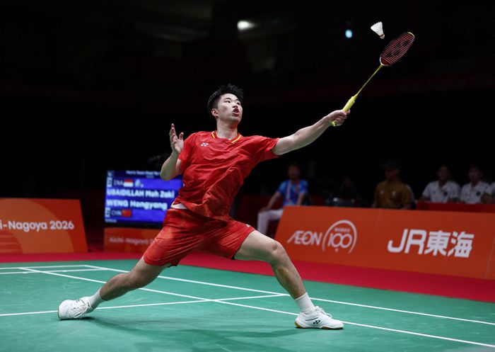  Trung Quốc dẫn 2-0 nhưng để thua liền ba trận, qua đó mất HCV đồng đội nam vào tay Indonesia. 