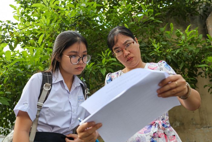 Học sinh tại TP.HCM. Ảnh: Khương Nguyễn.