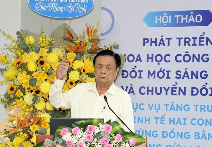 Nguyên Phó Chủ tịch Quốc hội Lê Minh Hoan chia sẻ những giải pháp chuyển đổi số nhằm phát triển vùng ĐBSCL trong thời gian tới