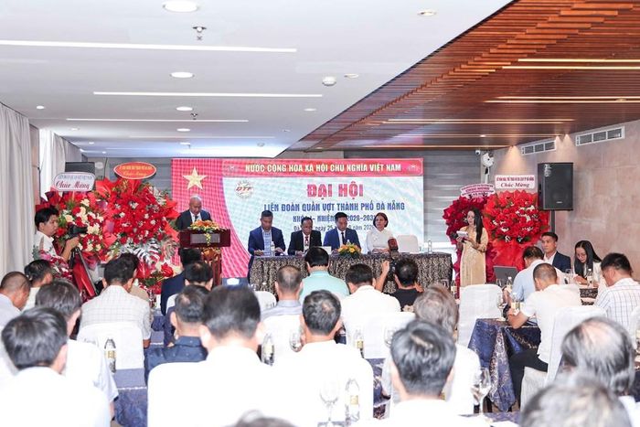 Quang cảnh Đại hội Liên đoàn Quần vợt TP. Đà Nẵng