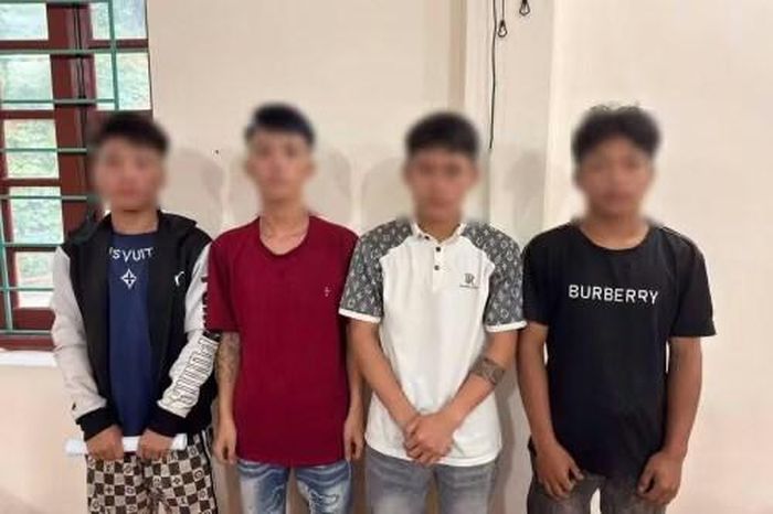 Các đối tượng tại cơ quan công an