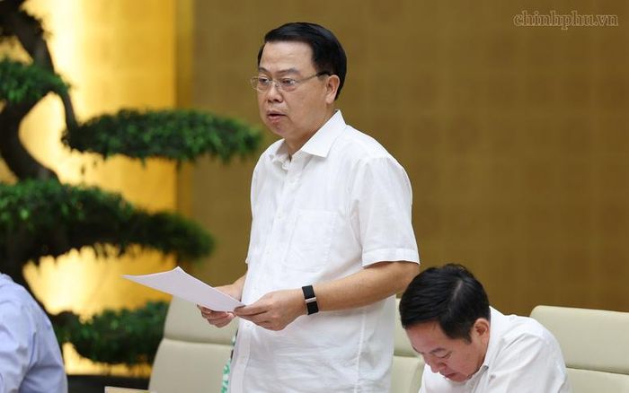 Thứ trưởng Bộ Tài chính Nguyễn Đức Chi khẳng định quy định về VAT phải được hiểu và áp dụng thống nhất trên toàn quốc - Ảnh: chinhphu.vn/Phương Nguyên
