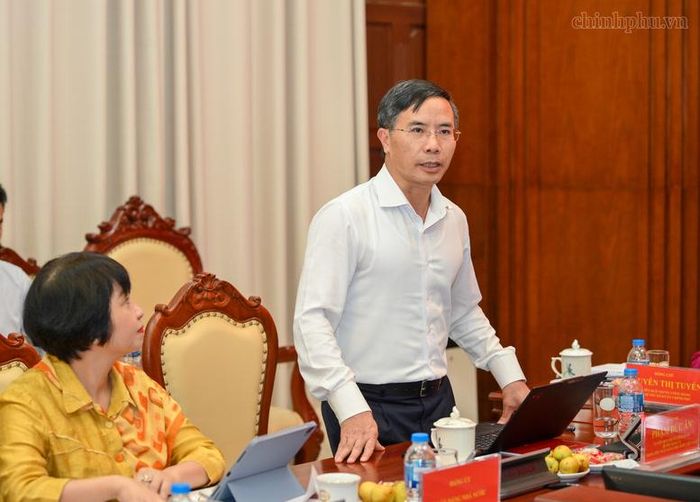 Bí thư Đảng ủy, Thống đốc Ngân hàng Nhà nước Phạm Đức Ấn phát biểu - Ảnh: chinhphu.vn/Phương Nguyên