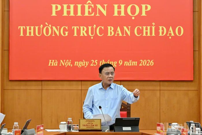 Theo Thường trực Ban Bí thư Trần Cẩm Tú, vẫn còn những hạn chế, yếu kém cần chấn chỉnh nghiêm túc. (Ảnh: THỦY NGUYÊN)