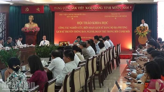 Quang cảnh hội thảo. (Ảnh: LINH BẢO)