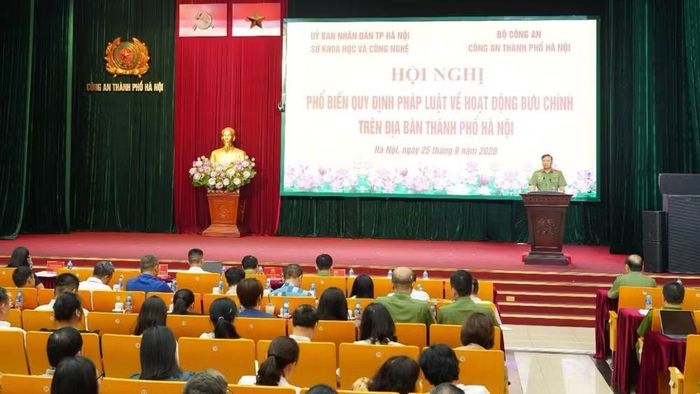 Toàn cảnh hội nghị. (Ảnh: Công an Hà Nội)