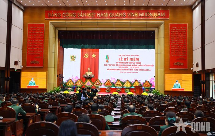 Quang cảnh buổi lễ.