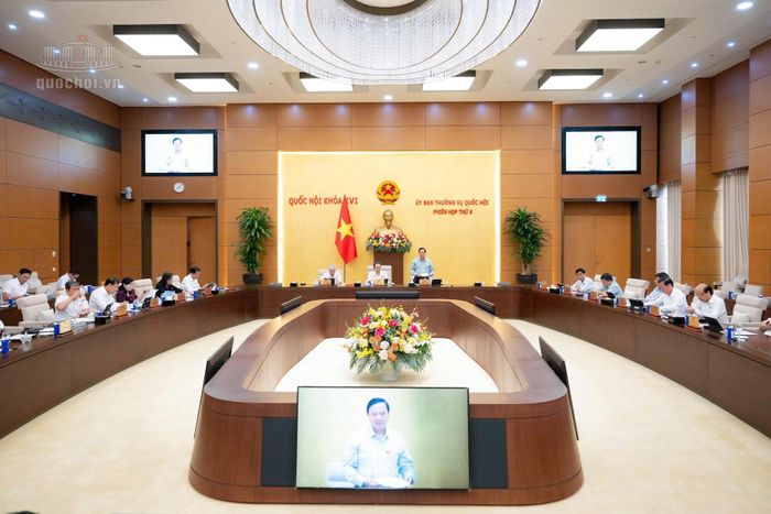  Quang cảnh phiên họp. Ảnh: quochoi.vn