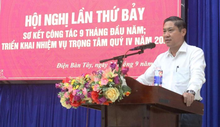 Phó Chủ tịch UBND TP Đà Nẵng Phan Thái Bình phát biểu chỉ đạo tại Hội nghị.