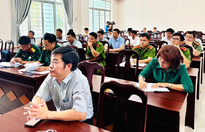  Các học viên tham dự lớp bồi dưỡng 