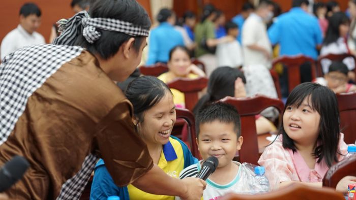Trò chơi tương tác vui nhộn tại chương trình