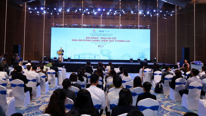  Sở VH-TT-DL TP Đà Nẵng tổ chức chương trình “Đà Nẵng và Nga – CIS: Dấu ấn đồng hành, Kiến tạo tương lai”. Ảnh: NGUYÊN KHÔI 