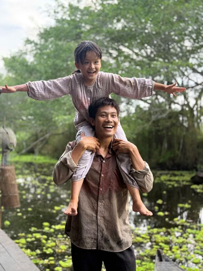Gia Tuệ đóng con gái Phương Nam trong phim "Út Lan 2".