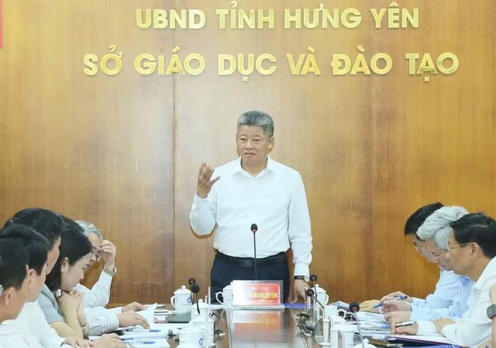 Ông Nguyễn Mạnh Quyền - Chủ tịch UBND tỉnh Hưng Yên. Ảnh: Tất Đạt