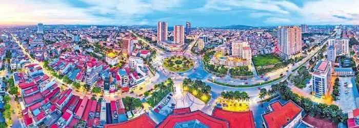 Việc hình thành các phường mới tiếp tục mở rộng không gian đô thị của Bắc Ninh. (Nguồn: Báo Bắc Ninh)