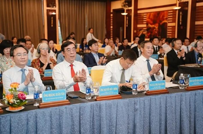 Các đại biểu tham dự Tọa đàm quốc tế “Từ ký ức đến tương lai: Giá trị của hòa bình”. (Nguồn: BTC)