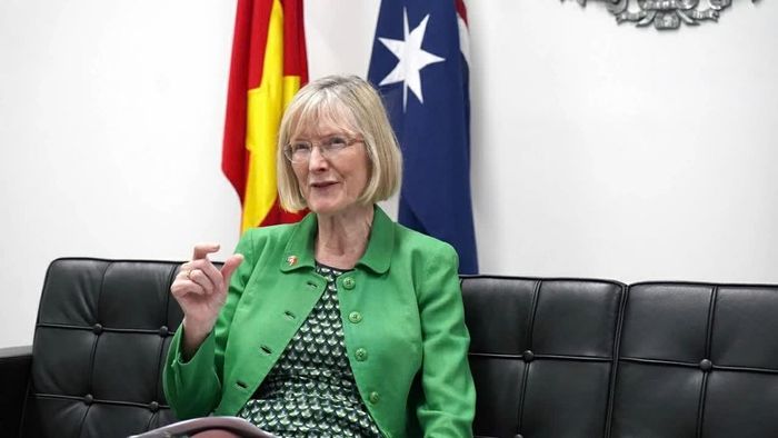 Đại sứ Australia tại Việt Nam Gillian Bird. (Ảnh: Vy Anh)