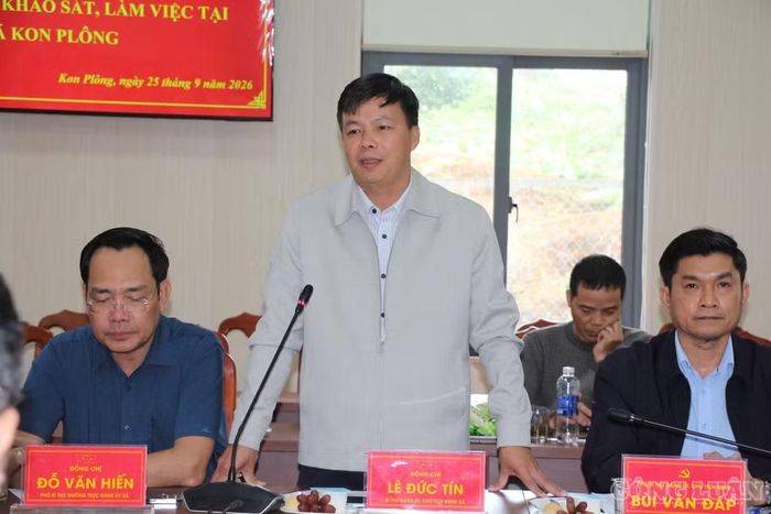 Bí thư xã Kon Plông cho biết địa phương đang định hướng, phát triển hướng tới mô hình ‘đô thị trong rừng”