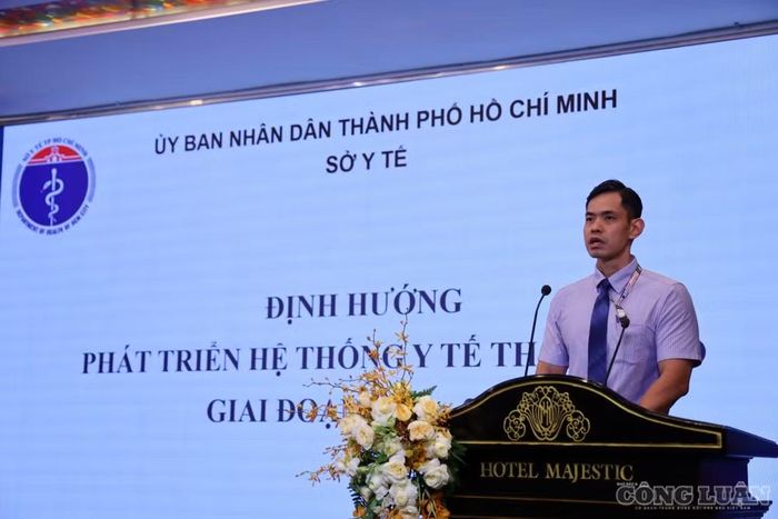 Ông Lương Chấn Lập, Phó Trưởng phòng Kế hoạch - Tài chính Sở Y tế TPHCM