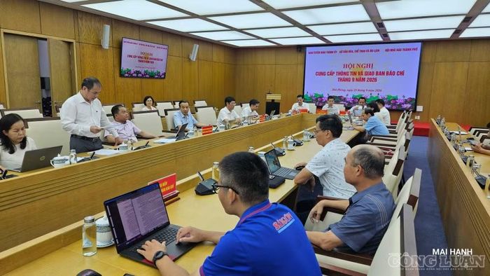 Hội nghị cung cấp thông tin và giao ban báo chí tháng 9 năm 2026 diễn ra vào ngày 25/9.
