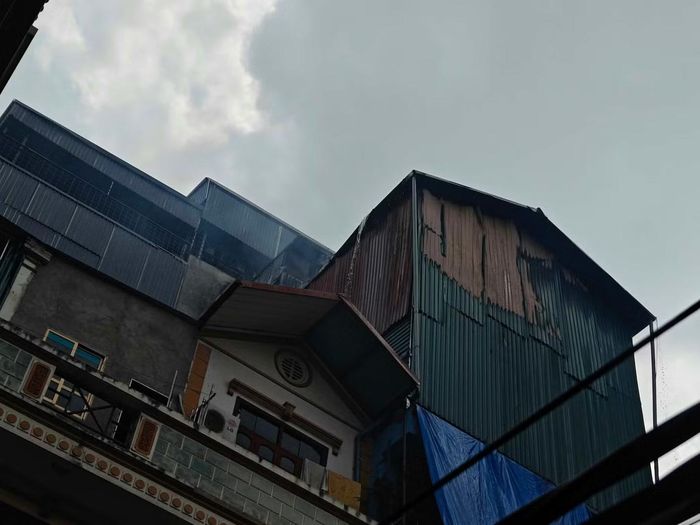 Khu vực xảy ra hỏa hoạn.
