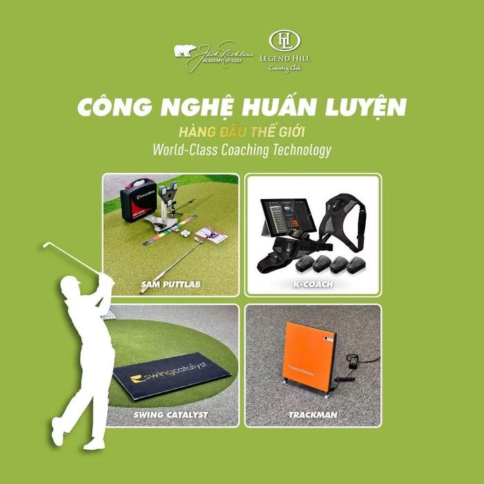 Công nghệ huấn luyện hàng đầu thế giới cùng chương trình đào tạo được thiết kế theo năng lực và lộ trình phát triển riêng của từng học viên.
