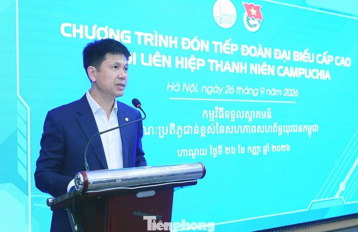 PGS.TS Nguyễn Hiệu phát biểu tại chương trình. Ảnh: Xuân Tùng