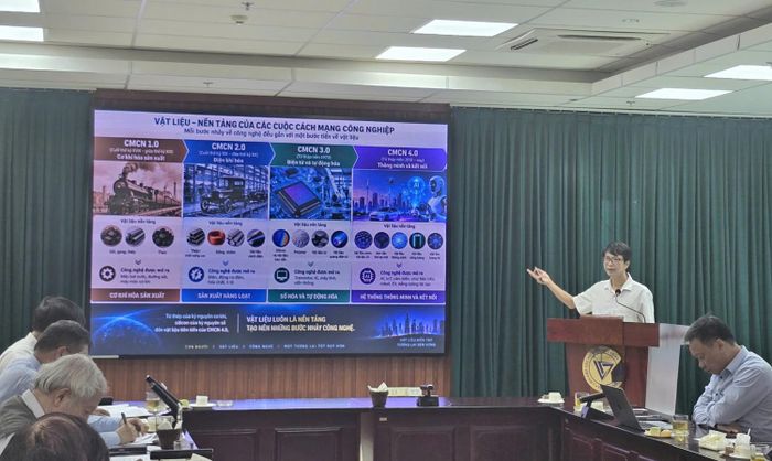GS.TS. Nguyễn Đức Hòa, Phó Hiệu trưởng Trường Vật liệu, Đại học Bách khoa Hà Nội.